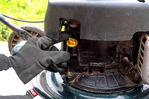 Lawn Mower Engine Oil Change