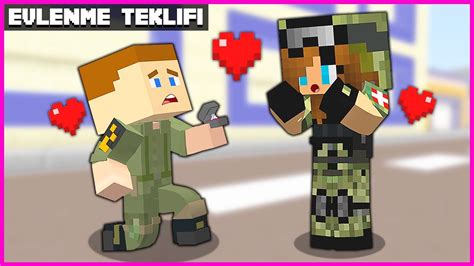 Asker Bebek Asker Kiza Evlenme Teklİfİ Edİyor 😱 Minecraft Zengİn