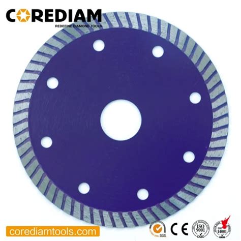 Mm Sintered Continuous Saw Blade With Silent Cutting Slot Tile