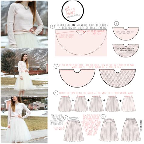 Pattern How To Make A Layered And Long Tulle Skirt