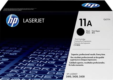 HP 11A (Q6511A) Black Original Laserjet Toner Cartridge for HP Laserjet ...