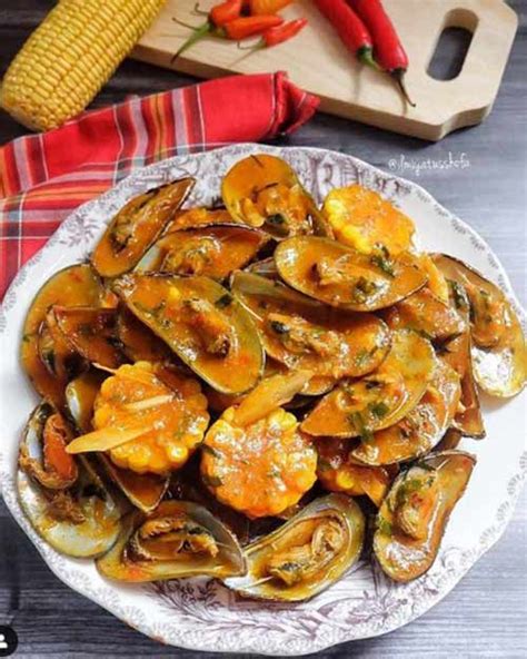 Resep Kerang Hijau Saus Padang Praktis Ala Restoran