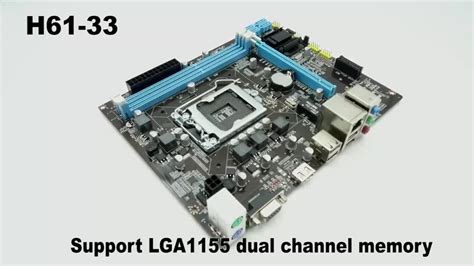 Hot H61 Chipset Desktop Motherboard Lga 1155 Support I7/i5/i3 Ddr3 16gb ...