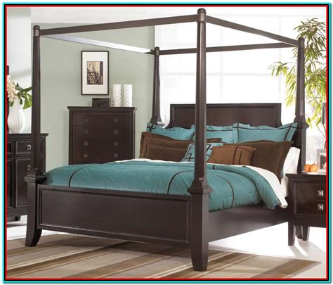 King Size Canopy Bed Black - Bedroom : Home Decorating Ideas #XLwgdJ4krb