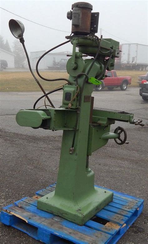 FS: Index Machine & Tool Co. Vertical Milling Machine 110Volt