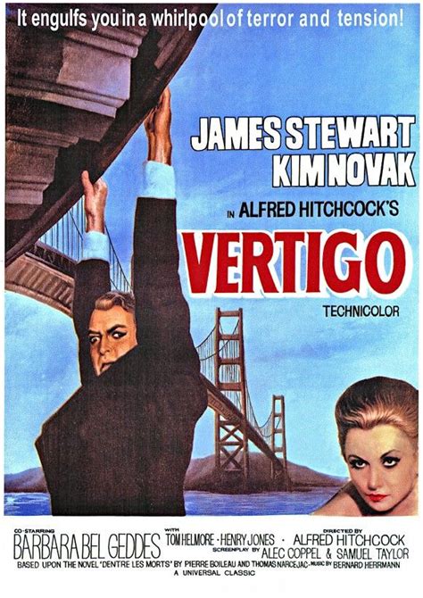 Vertigo 1958 Directed By Alfred Hitchcock Starring James Stewart