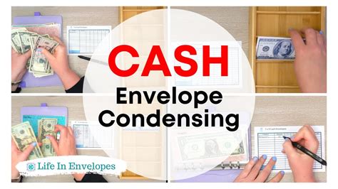 Bill Exchange Cash Envelope Condensing Low Income Budget Saving