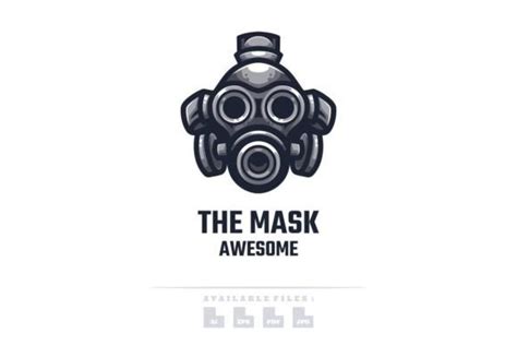 The Mask Logo Graphic by maikofarazhatta · Creative Fabrica