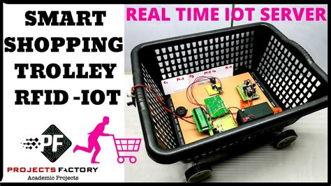 Smart Shopping Trolley Rfid Iot Youtube