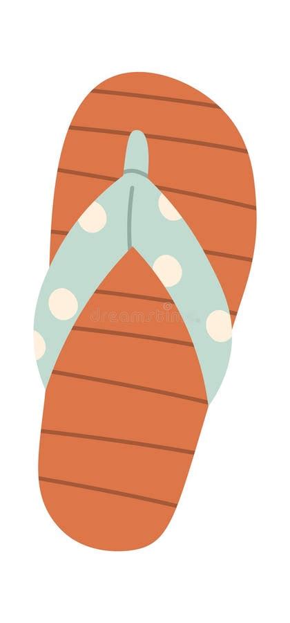 Flip Flop Sandals Stock Vector Illustration Of Foot 274724935