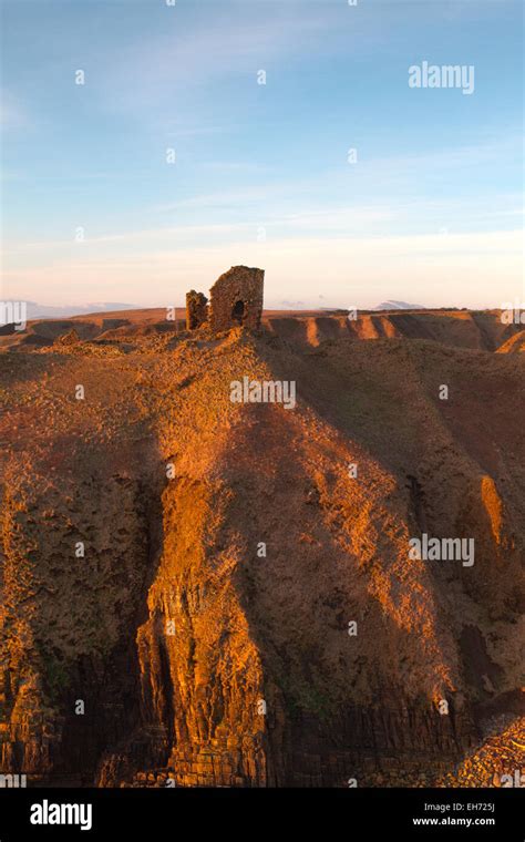 Forse Castle In Caithness North Scotland Stock Photo Alamy