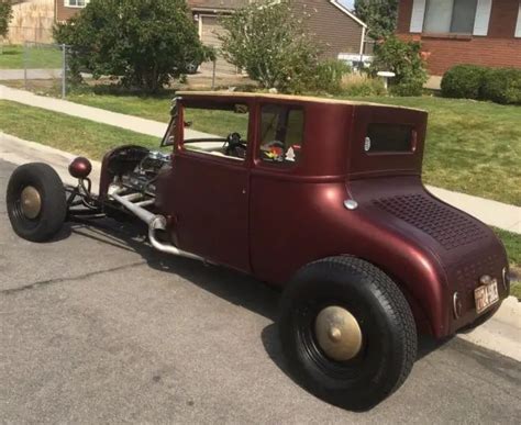 1926 Ford Model T Coupe Hot Rod Chopped Tri Power Chevy Rat Rod NO RESERVE For Sale