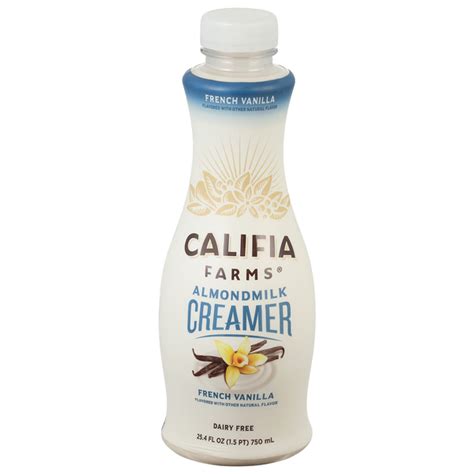 Save On Califia Farms Dairy Free French Vanilla Flavored Almondmilk