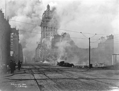 History in Photos: San Francisco Earthquake - The Fire