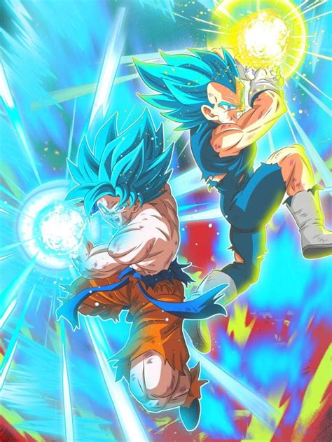 Ssb Goku And Ssb Vegeta By Ogkartoon On Deviantart In 2022 Dragon