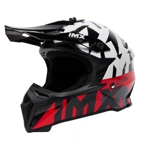 Kask Off Road Fmx Black Orange White Gloss Imx Ceny Opinie Elma