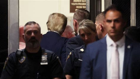 Inside The Courtroom As Donald Trump Heard The Charges Against Him