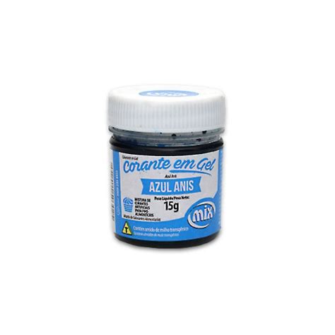 Corante Em Gel Azul Anis 15g Mix FestCakes