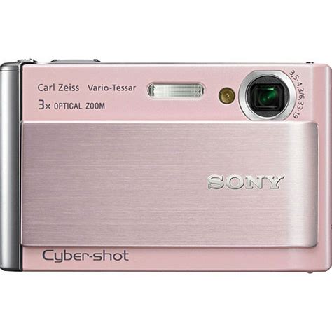 Sony Cyber Shot Dsc T70 Digital Camera Pink Dsct70p Bandh Photo