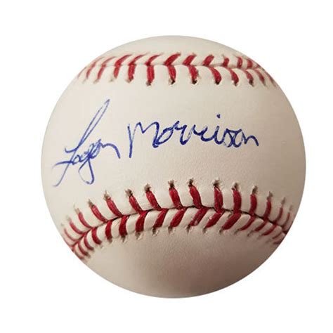 Logan Morrison Autographed Baseball