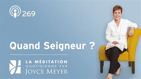 Dieu fait les choses au bon moment Méditation quotidienne par Joyce