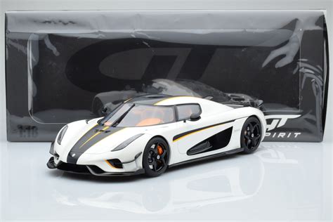 Koenigsegg Regera Weiß GT Spirit 1 18 Harzmodell GT391