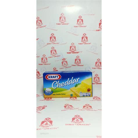 Jual Keju Kraft Cheddar 165 Gram Shopee Indonesia