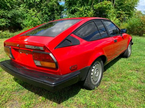 1981 Alfa Romeo Gtv6 Red With Black Interior No Reserve Gtv 6 Classic Alfa Romeo Gtv 6 1981