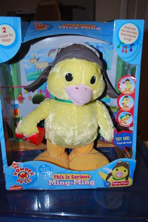 FISHER PRICE WONDER PETS MING MING THIS IS SERIOUS DANCING PLUSH DOLL ...