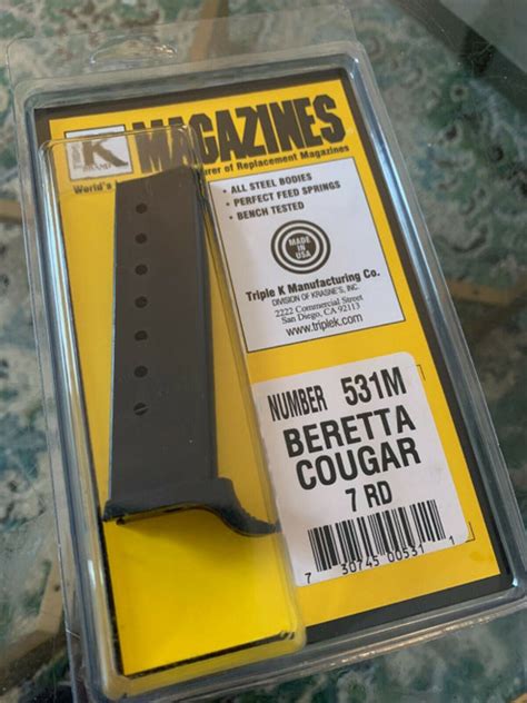 Beretta Cougar Magazine 380 380 Magazine Clip Mags Mag Made In The Usa