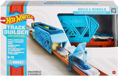 Hot Wheels Track Builder Unlimited Slide Launch Пускатель Трек GVG Купить Недорого на Bigl