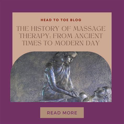 The History Of Massage Therapy From Ancient Times To Modern Day Head