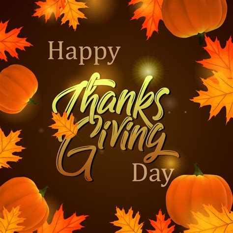 Premium Vector Happy Thanksgiving Background