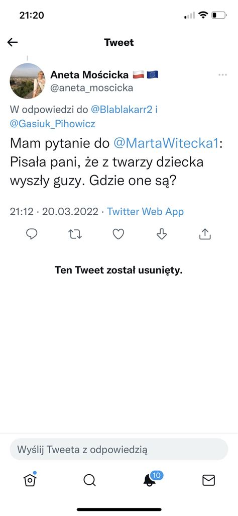 Marta Witecka On Twitter Naprawd Pani Aneta Moscicka Pierwszy Raz