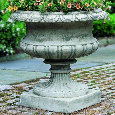 Campania International Inc Lanciano Cast Stone Urn Planter Wayfair