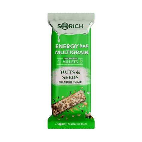 Buy Sorich Organics Multigrain Energy Nut Seeds Bar Pack Of Online