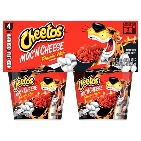 Save On Cheetos Mac N Cheese Flamin Hot 4 Ct Order Online Delivery