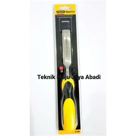 Jual STANLEY Pahat Kayu DynaGrip Wood Chisel 13 16 20mm Indonesia