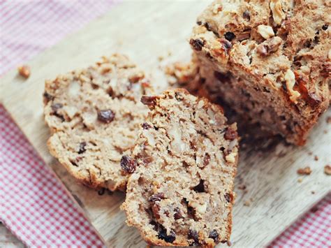 Rosinen Walnuss Brot Mit Ahornsirup Und Zimt Vegan Barsista