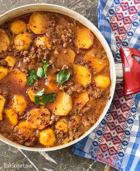 Kartoffeln Mit Hackfleisch Saltsugarlove