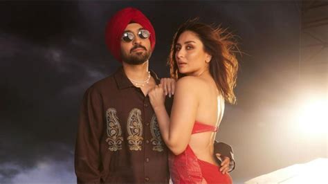 Diljit Dosanjh Kareena Kapoor Khan Set Screens On Fire With BTS Still