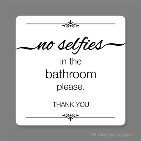 Funny restroom signs for a casual formal office environment