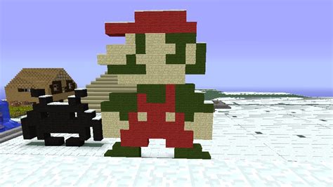 8-bit Mario Minecraft Map