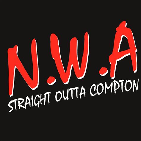 N W A T Shirt Classic Straight Outta Compton Logo N W A T Shirt