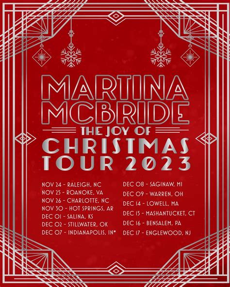 Martina McBride Christmas Show Coming to Salina