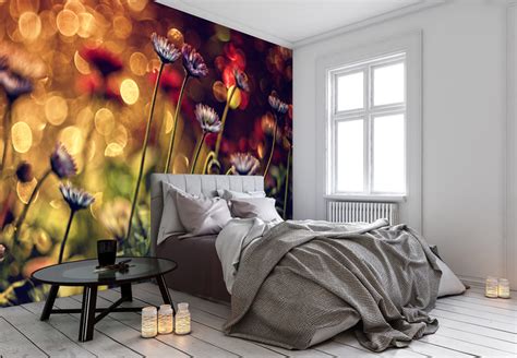 Blooming Lovely Flower Murals Floral Wallpapers Wallsauce Uk