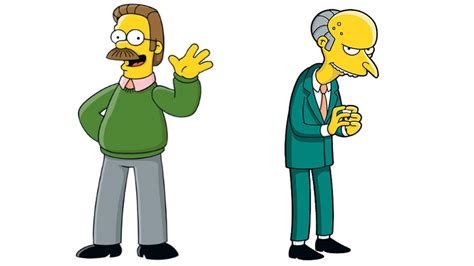 ¿flanders Y El Señor Burns Abandonan Los Simpson Infobae