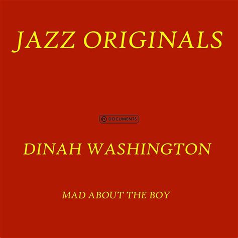 Washington - Mad About The Boy: WASHINGTON, DINAH: Amazon.ca: Music