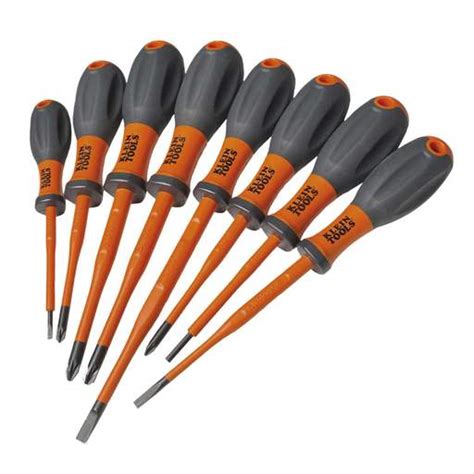 Klein 8 Piece Vde Insulated Screwdriver Set Macmillan Edition 32278ins