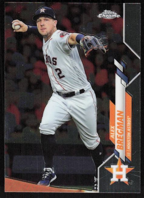 Topps Chrome Alex Bregman Ebay